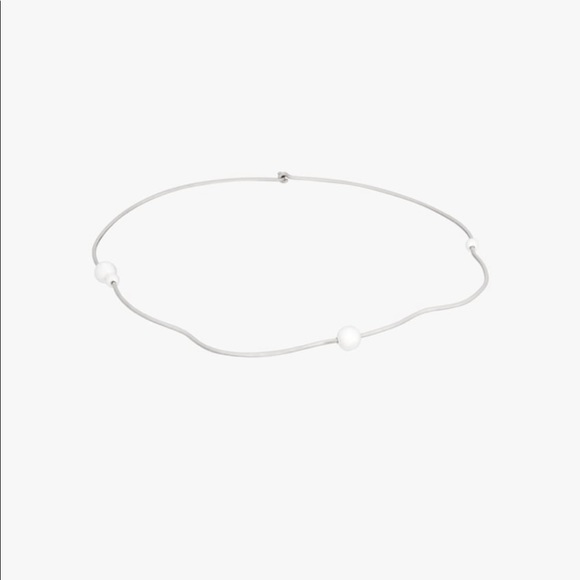 Zara Jewelry Zara Sterling Silver Pearl Choker Limited Edition Poshmark